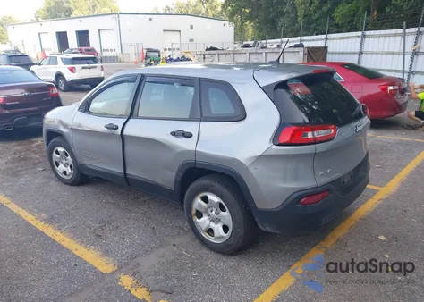 2015 Jeep Cherokee Sport из США, поврежденный, VIN 1C4PJMAB7FW682805